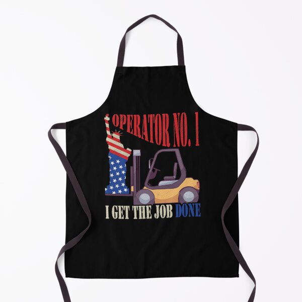 Item preview, US Operator Number One Forklift Operator designed and sold by Printed-Memes.