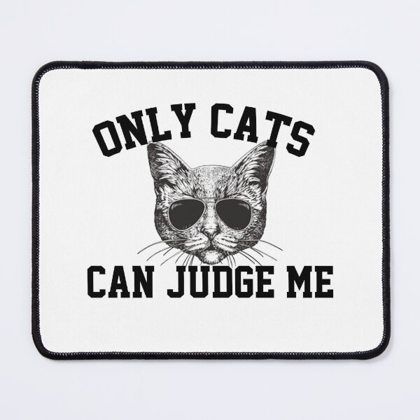 Item preview, funny cats sarcastic offended saying judge me gift  Birthday Meme Girlfriend boyfriend designed and sold by joygift369.