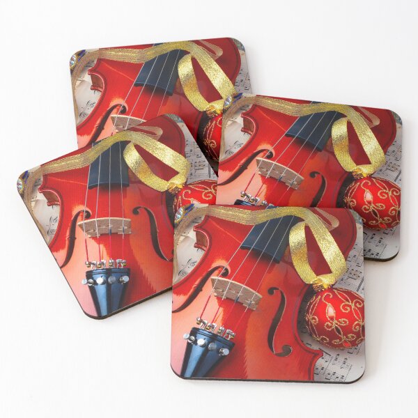 Item preview, Red Ornament And Violin designed and sold by Garry Gay.