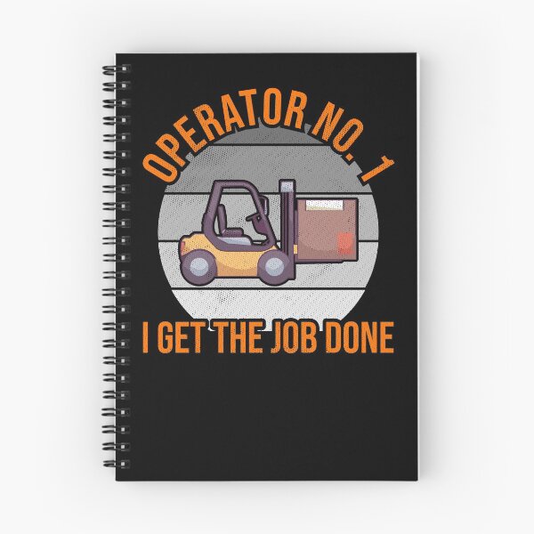 Item preview, Operator Number One, Forklift Operator designed and sold by Printed-Memes.