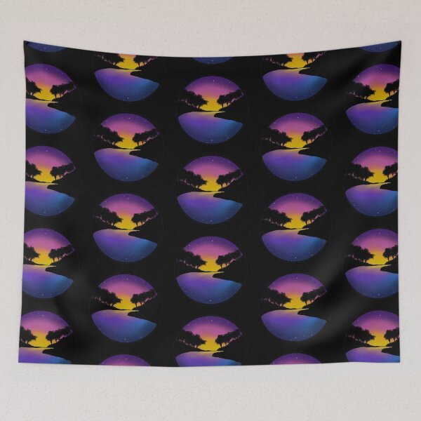 Item preview, Sunset River designed and sold by Nightlea.