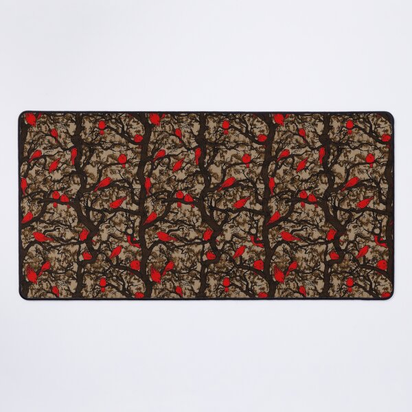Item preview, Birds in Trees (Brown and red) designed and sold by Vincent Briggs.