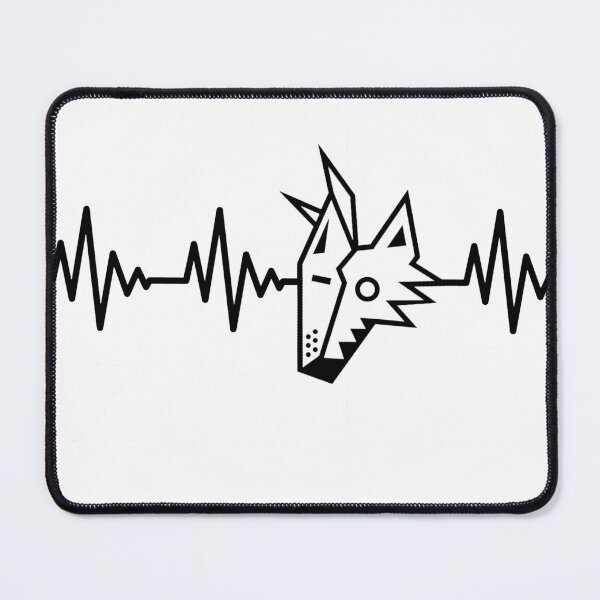 Item preview, Heartbeat Coyote designed and sold by AndrewKenneth.