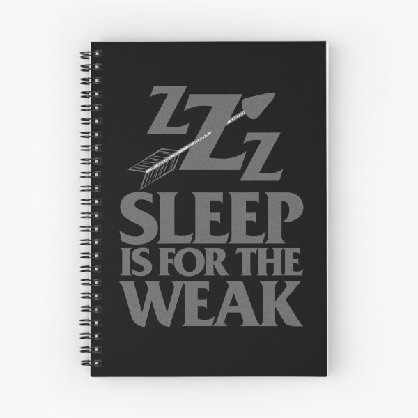 Item preview, Sleep Is For The Weak Typography designed and sold by introversation.
