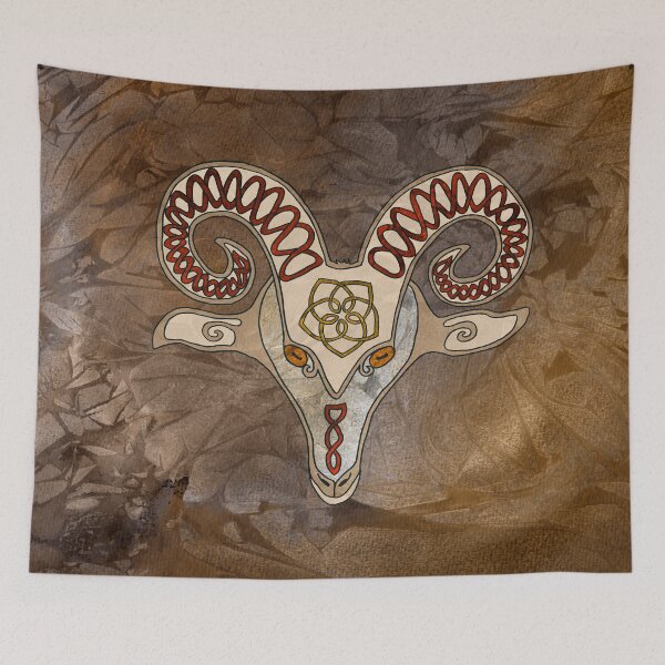 Item preview, Celtic Knot Goat designed and sold by Moti Black.