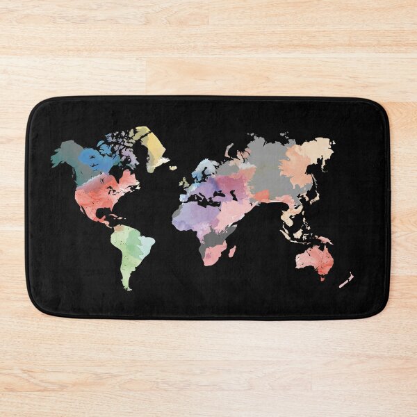 Item preview, World map designed and sold by LenNo9881.