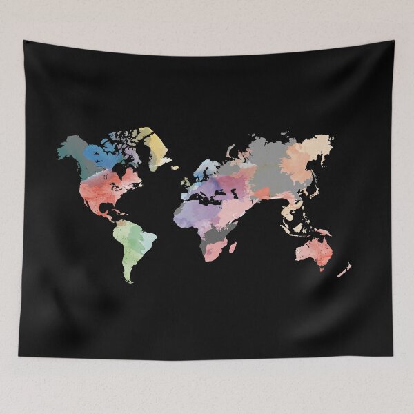 Item preview, World map designed and sold by LenNo9881.