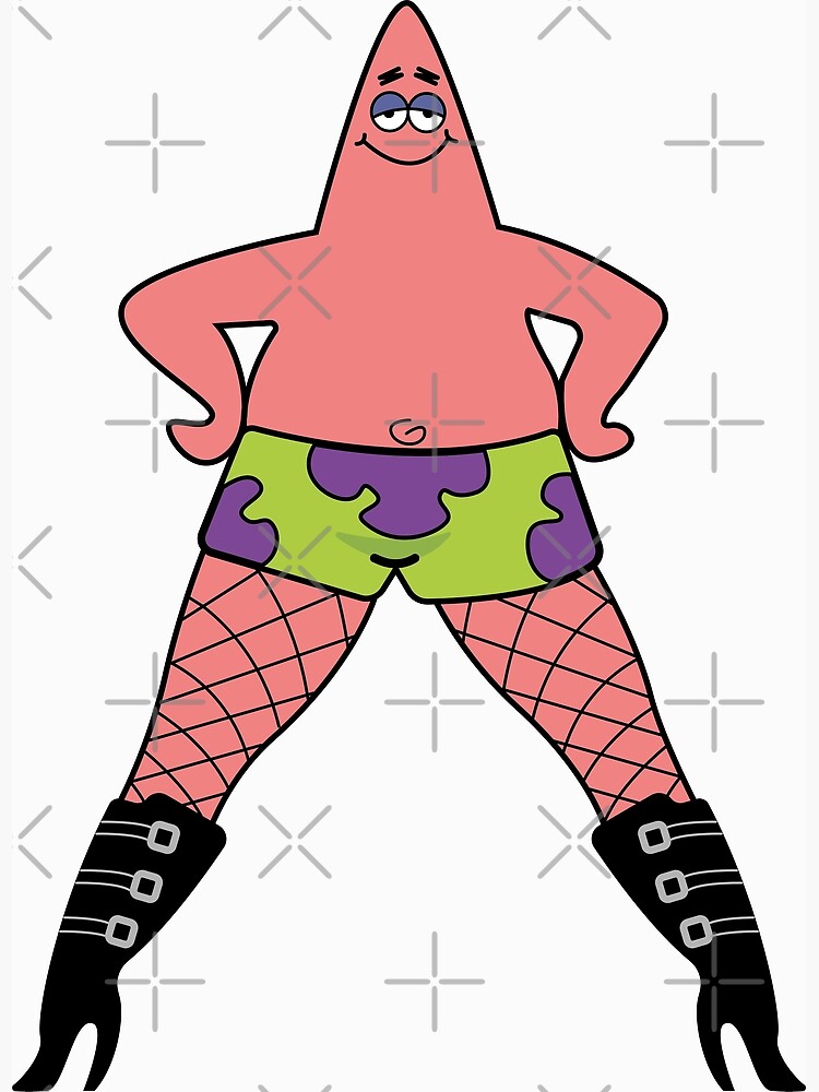 Patrick Star with boots | Poster