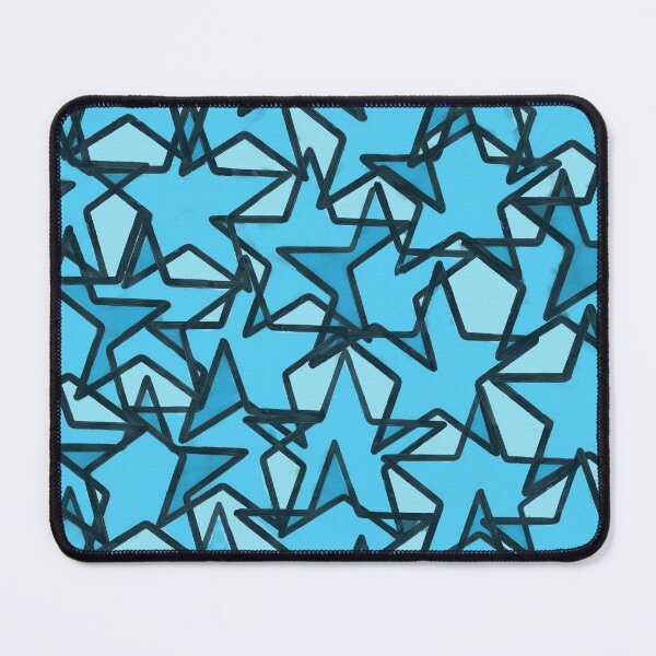 Item preview, Light blue stars designed and sold by OyeMoye.