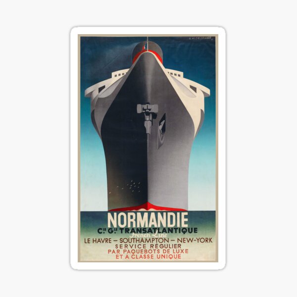 Artikel-Vorschau von A. M. Cassandre Normandie, designt und verkauft von BradCow.