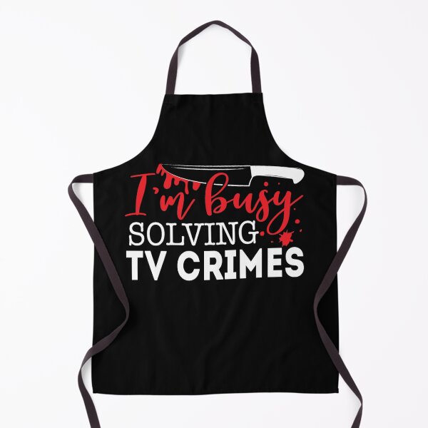Item preview, I'm busy solving tv crimes designed and sold by pnkpopcorn.