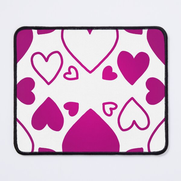 Item preview, Pink Hearts Pattern designed and sold by MoonbeamPhoto.