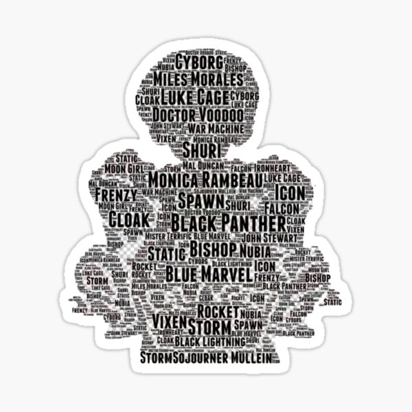 BCL Names Black Sticker