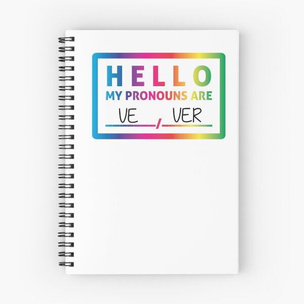Item preview, Hello My Pronouns Are: VE / VER designed and sold by Lori P.