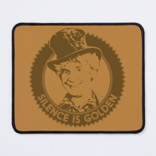 Item preview, Silence is Golden designed and sold by SpruceTavern.