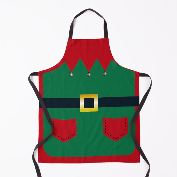 Item preview, christmas elf apron designed and sold by PIlar Kryztina Vasquez P..