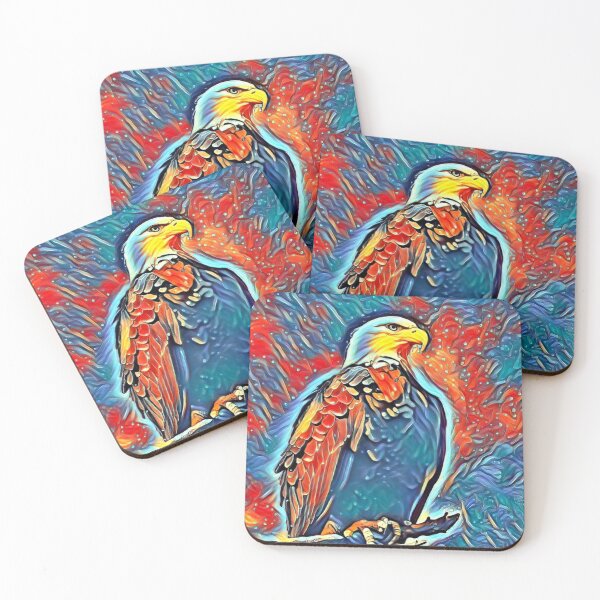 Item preview, The King Of Birds Eagles Pop Art  designed and sold by Zoo-Moo.