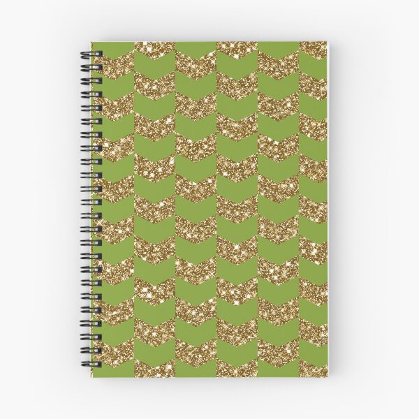 Item preview, Gold Glitter Chevron on Light Green Background Seamless Pattern designed and sold by Trinket-Trickster.