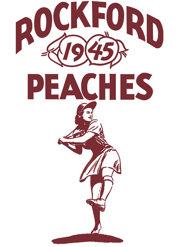 Rockford Peaches Baseball Kids T-Shirt for Sale by huckblade