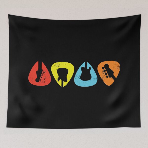 Item preview, Guitar Picks Colorful Theme designed and sold by nightsworthy.
