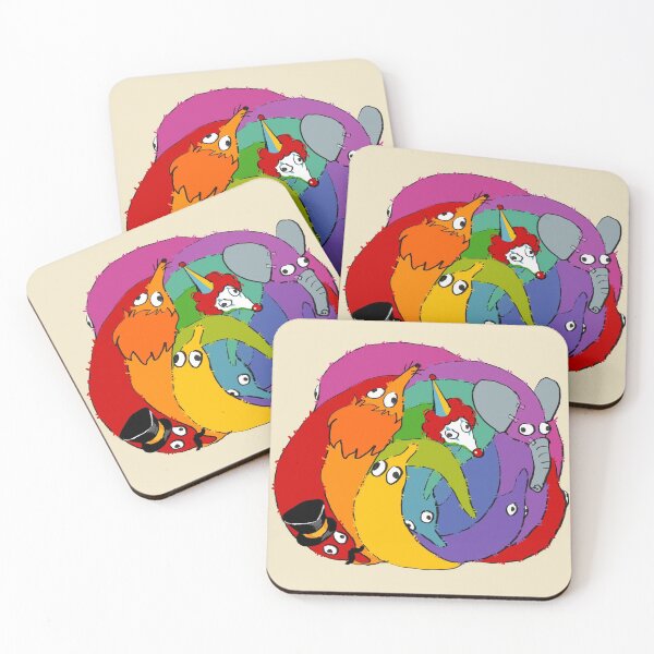 Item preview, circus worms! designed and sold by moonstruckmutt.