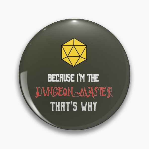 Item preview, Dungeon Master Pen Paper Gamer   designed and sold by DaisyShahy.