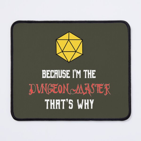 Item preview, Dungeon Master Pen Paper Gamer designed and sold by DaisyShahy.