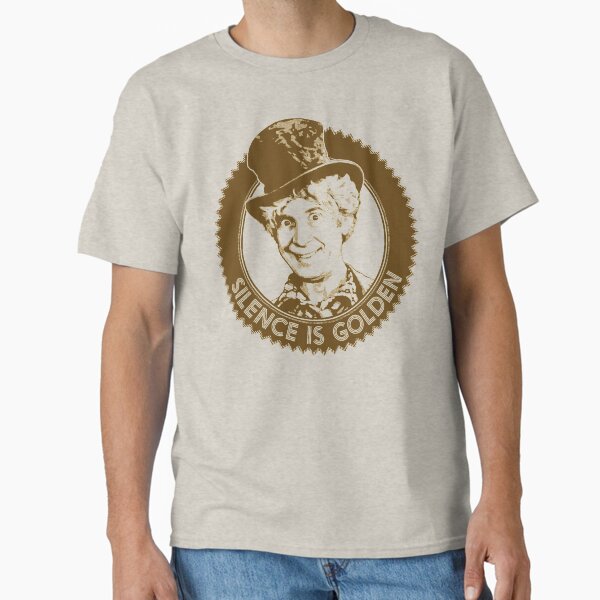 Item preview, Silence is Golden designed and sold by SpruceTavern.