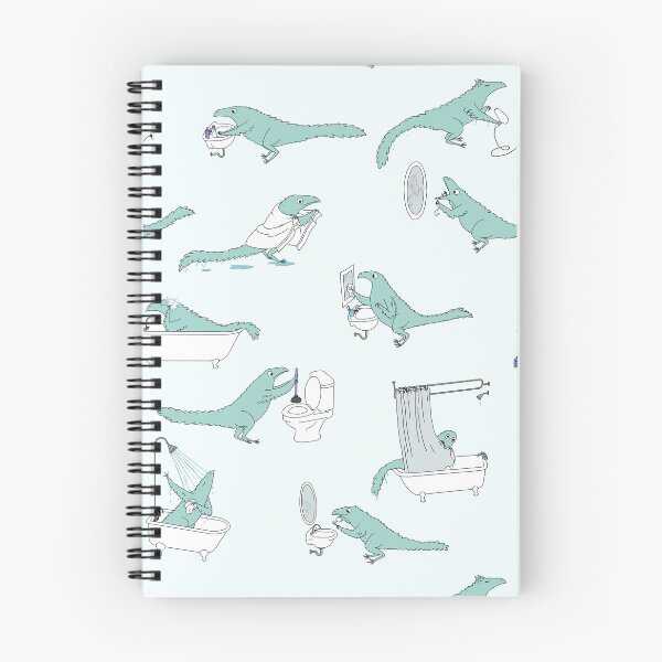 Item preview, Bathroom Dinosaur Pattern designed and sold by Vincent Briggs.