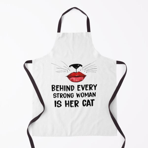 Item preview, Behind every strong woman is her cat designed and sold by KHAFiT.