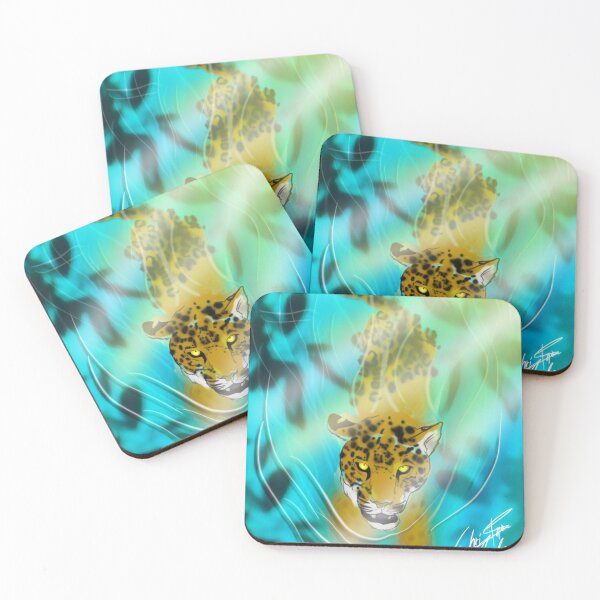 Item preview, Swimming Jaguar 3 designed and sold by Manalopangaea.