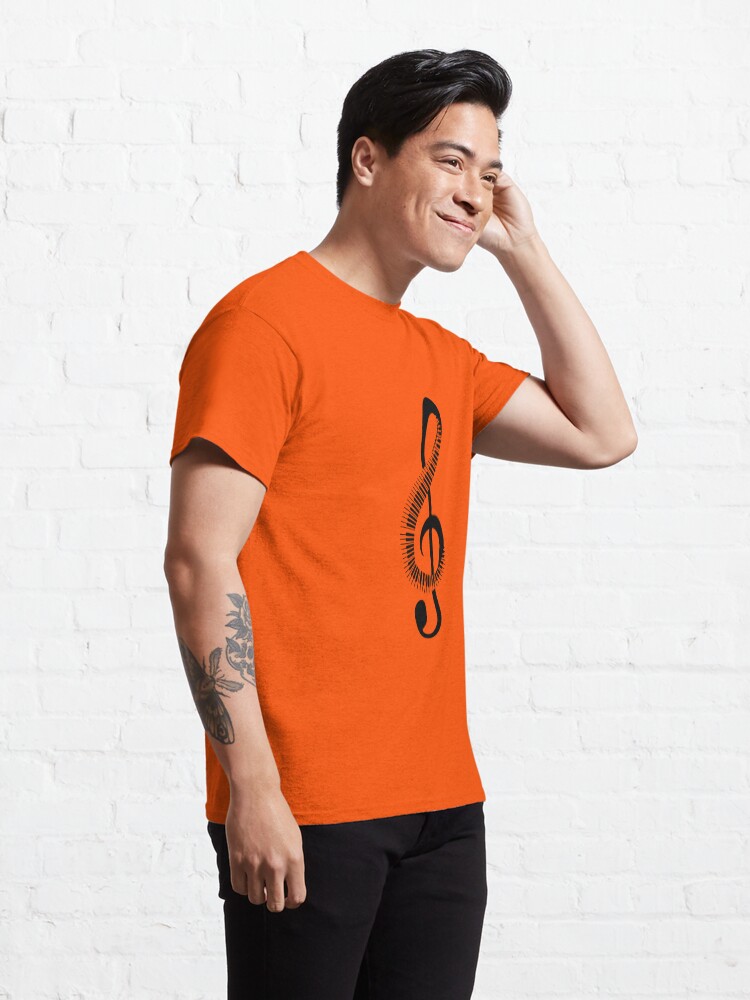 Alternate view of piano, note Classic T-Shirt