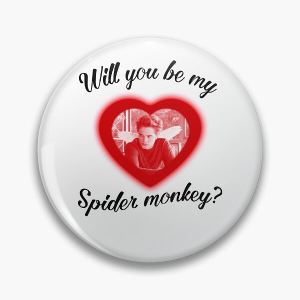 Item preview, Will You Be My Spider Monkey, Twilight Movie Gift Fan Beella Edward Renesmee Jacob designed and sold by Joseph Roberts.