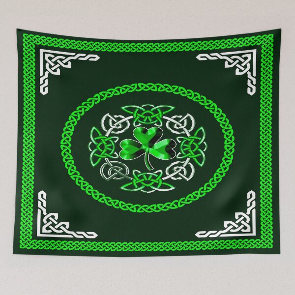 Item preview, Irish Celtic Shamrock  designed and sold by LarinaBeauty.