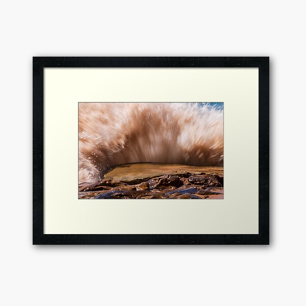 Item preview, Big Wave Splash on a Rock at MacMasters Beach NSW Central Coast of Australia designed and sold by suziq1962.