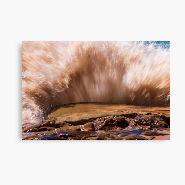 Item preview, Big Wave Splash on a Rock at MacMasters Beach NSW Central Coast of Australia designed and sold by suziq1962.