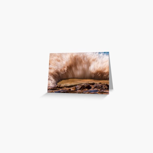 Item preview, Big Wave Splash on a Rock at MacMasters Beach NSW Central Coast of Australia designed and sold by suziq1962.
