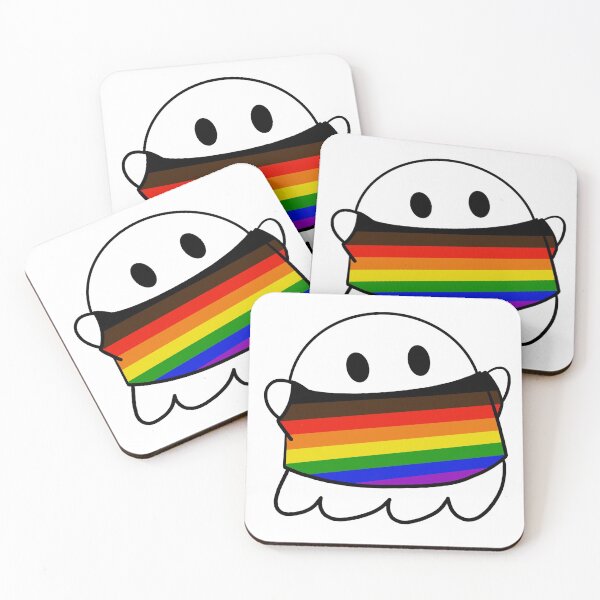 Item preview, LGBT Pride Ghost designed and sold by Koragg1.
