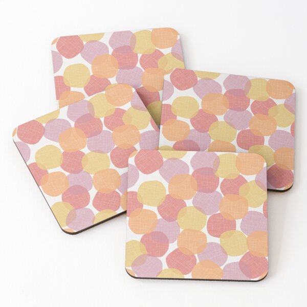 Item preview, Textured Spots in warm colours designed and sold by anzelas.