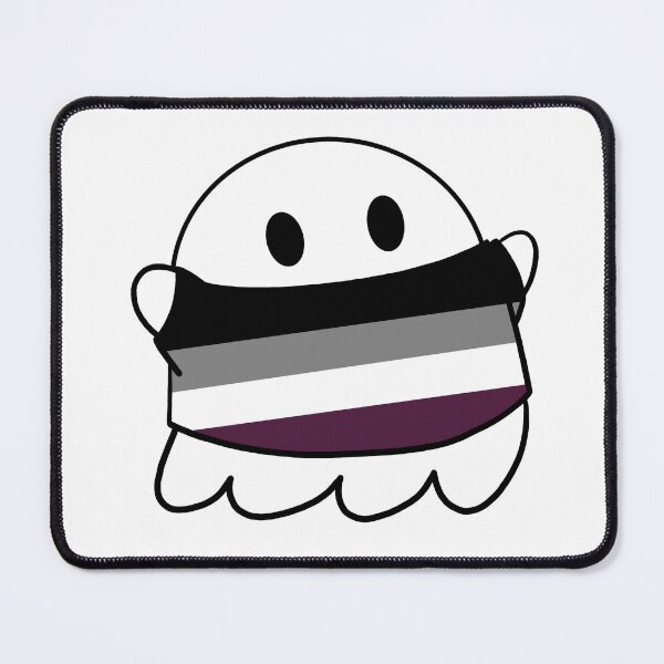 Item preview, Asexual Pride Ghost designed and sold by Koragg1.