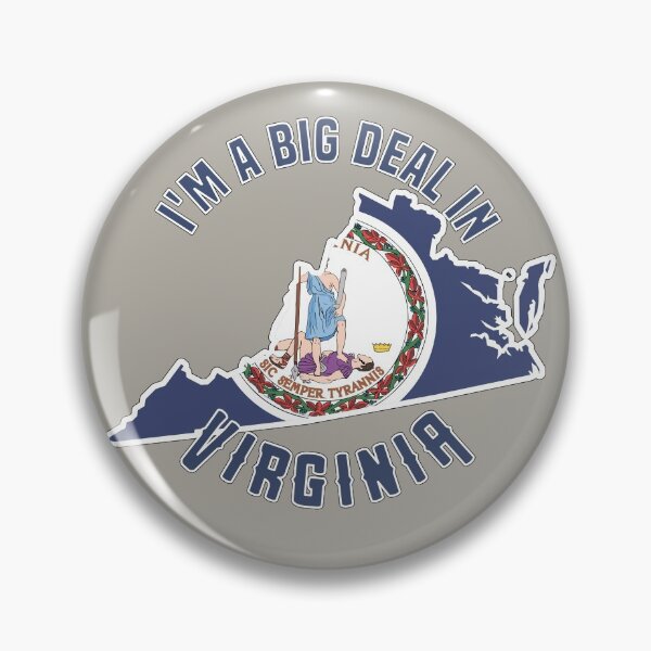 Item preview, I'm a big deal in Virginia designed and sold by GamerGeekMedia.