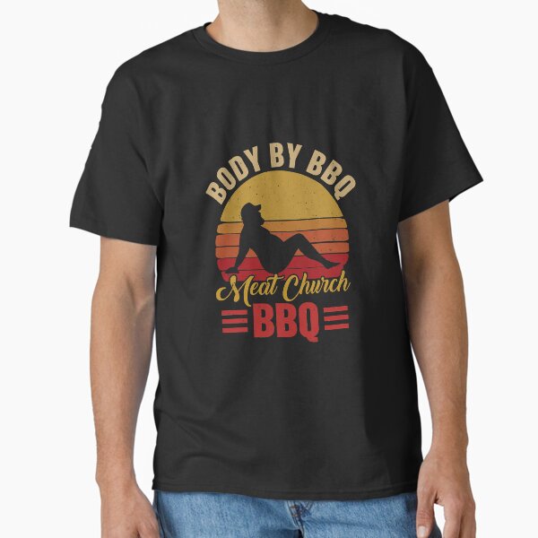 Body Bbq Vintage Meat Church Grilling Classic T-Shirt