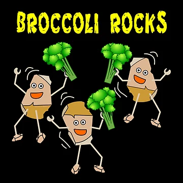 Artwork thumbnail, Three Broccoli Light Rocks by Stephenbaile