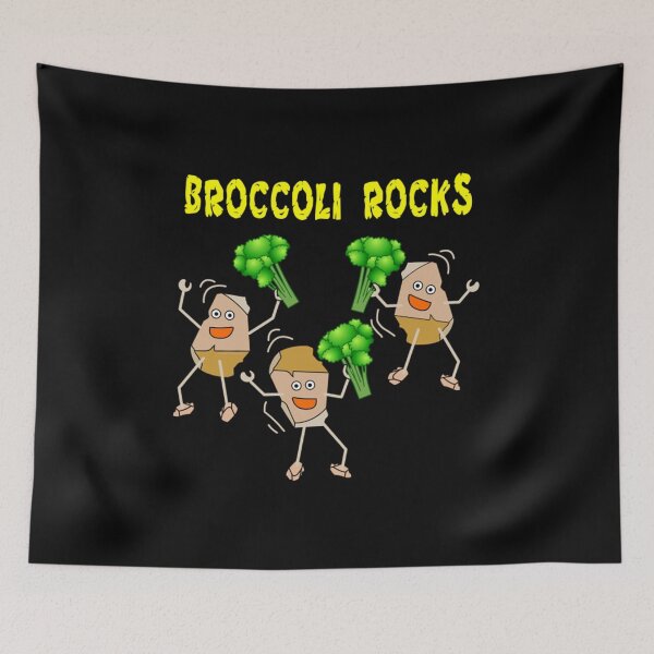 Item preview, Three Broccoli Light Rocks designed and sold by Stephenbaile.