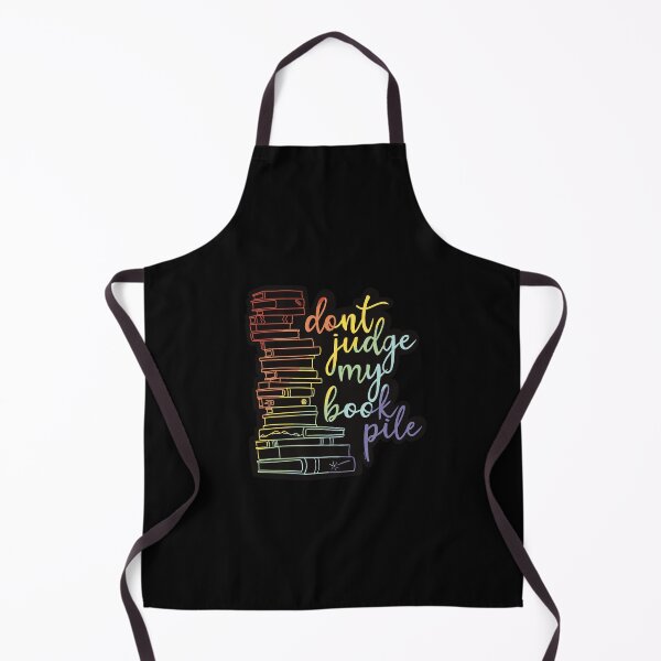 Item preview, Don't judge my book pile! designed and sold by djchikart.