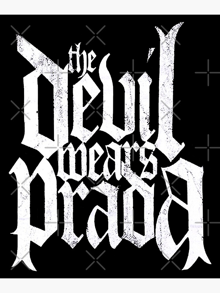 Band The Devil Wears Prada Most Trending Graphic For Fans Poster For Sale By Arnulfbalistrer 2315