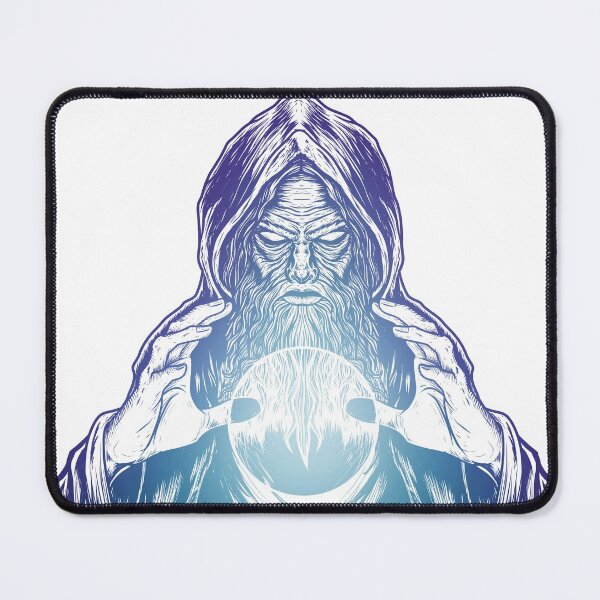 Item preview, Ponder The Orb - Blue Wizard Meme designed and sold by CryptidArt.