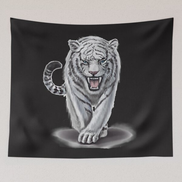 Item preview, The white tiger designed and sold by Karine Dupras.