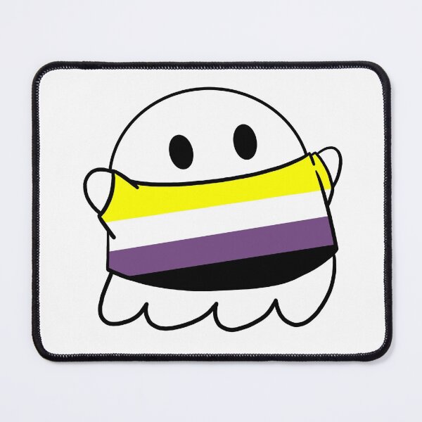Item preview, Nonbinary Pride Ghost designed and sold by Koragg1.