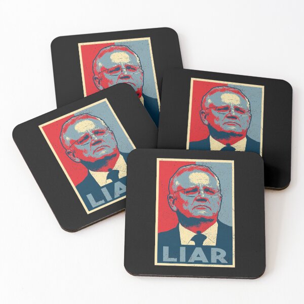 Item preview, LIAR Scott Morrison [Worn Design] designed and sold by politicalamity.